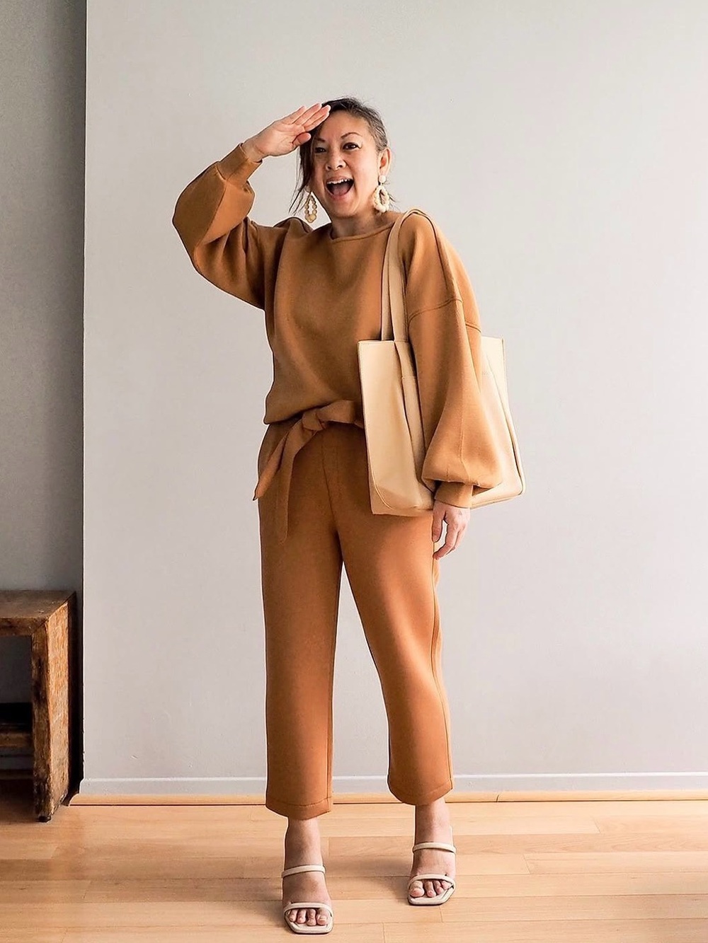 Lezé the Label Set - Amaya Sweater & Haven Pants, Size M